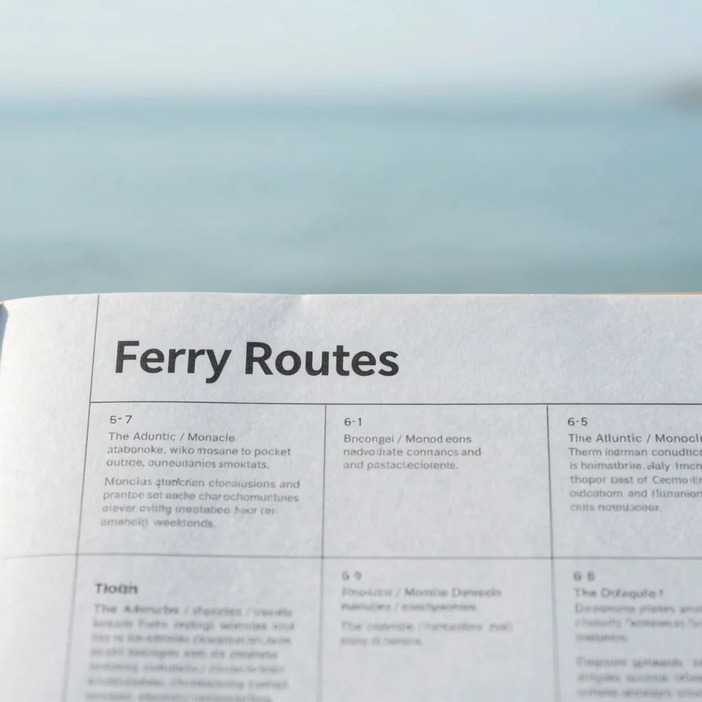 Ferry Routes - thumbnail