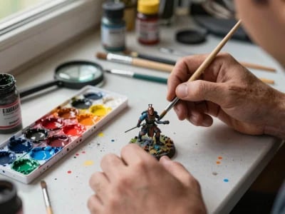 Sourcing Materials for Miniature Wargaming Painting: A Guide - detail