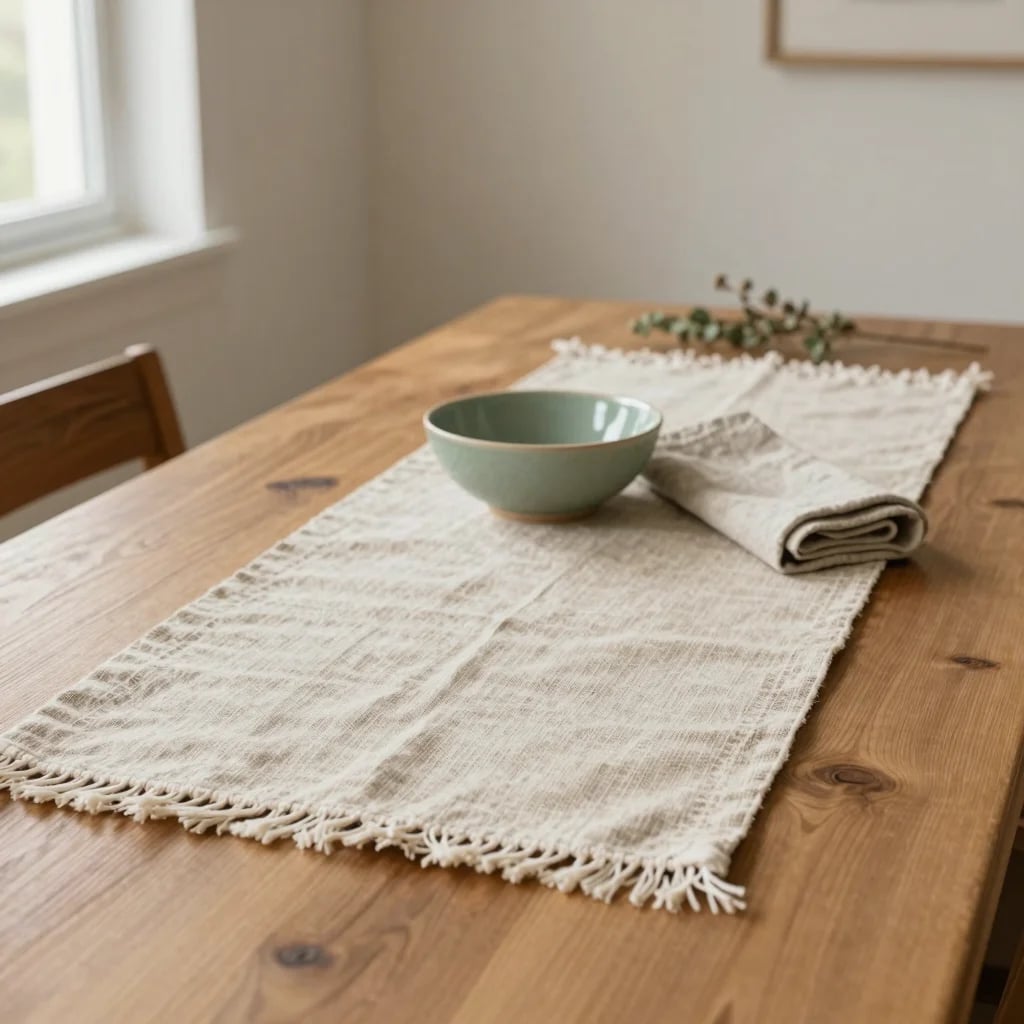 Flax Table Runner